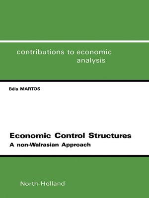 cover image of Economic Control Structures